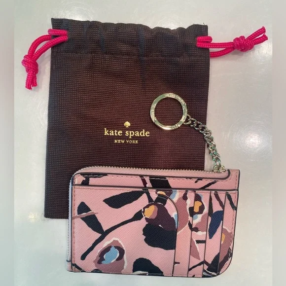 NEW Kate Spade medium L zip card holder - Picture 3 of 4